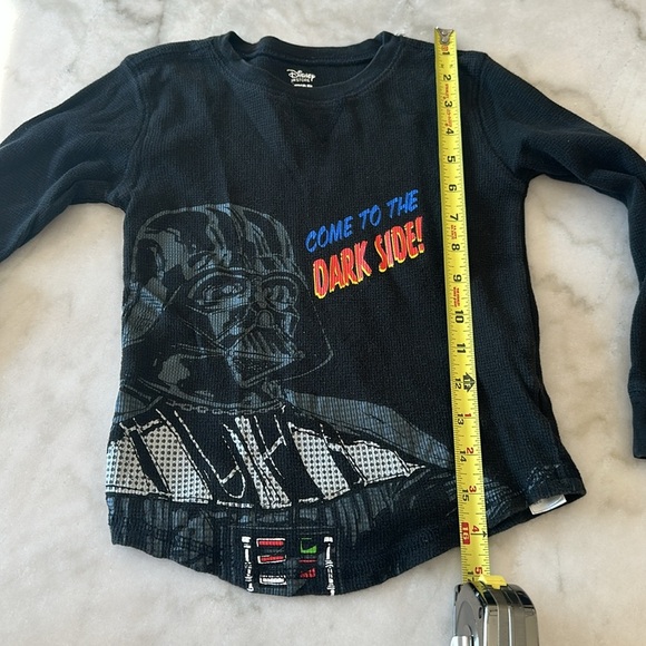 Disney Darth Vader Waffle Knit Long Sleeve Tee - Picture 8 of 11